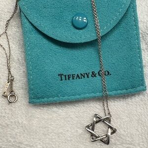 Tiffany & Co. Silver Star of David. Genuine